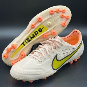 Nike Tiempo Legend 9 Elite AG Pro Guava Ice Soccer Cleat DB0824-801 Size 9.5 Men